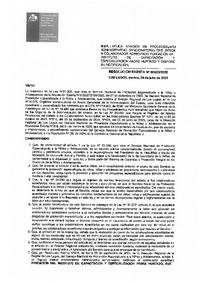 Sanción Firme - Fundación ICEPH- REM PER CASA CUMBRES LOS LAGOS