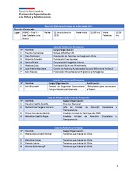 Undécima Sesión Ordinaria