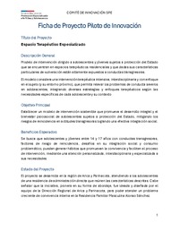 Espacio terapéutico especializado