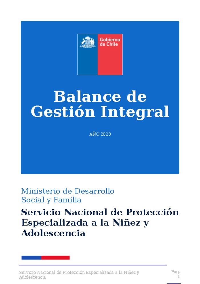 Balance de Gestión 2023
