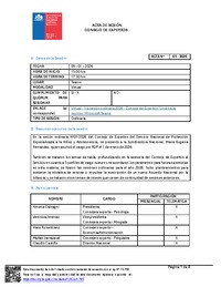 Acta Sesión N°1-2026 Consejo de Expertos
