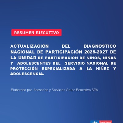 Informe ejecutivo diagnóstico participación