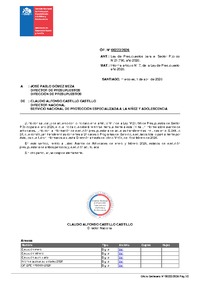 OF. Nº 00222/2026 Informa artículo N° 7, de la Ley de Presupuesto año 2026