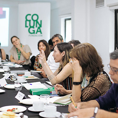 Directora nacional participa de encuentro reflexivo con fundación Colunga