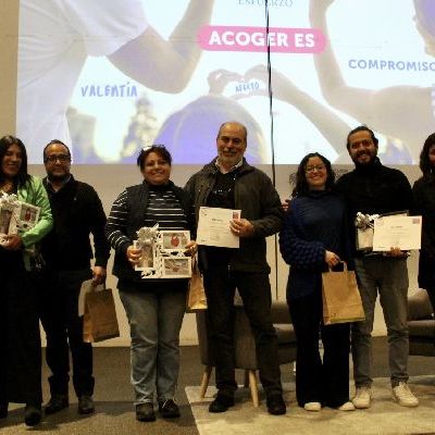 Entregan reconocimiento a familias de acogida de la región de Coquimbo
