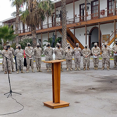 Charla sobre familias de acogida sensibiliza a efectivos del ejército
