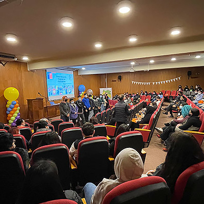 Gran convocatoria de niños, niñas y adolescentes en Primer Encuentro Regional de Mejor Niñez Maule