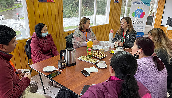 Servicio Mejor Niñez realizó difusión regional del Programa Familias de Acogida
