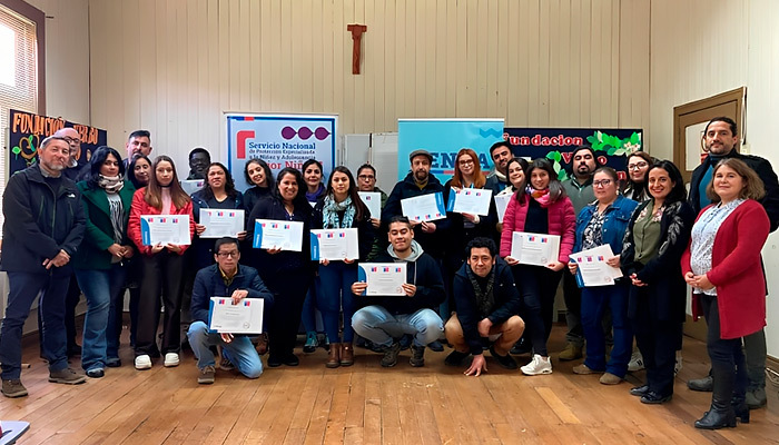 Profesionales de la provincia de Llanquihue participaron en taller para abordar el consumo de drogas
