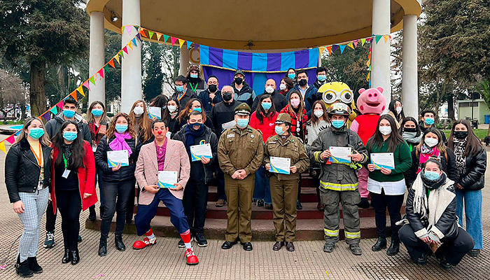 Mejor Niñez Maule realizó feria de difusión sobre los Derechos del niño, niña y adolescente