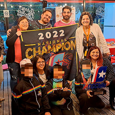 Autoridades de La Araucanía se reúnen con ganadores del Campeonato Nacional de CheerLeaders