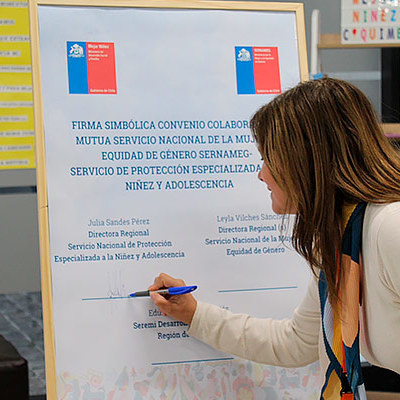 Convenio regional de Mejor Niñez y Sernameg busca fortalecer ambientes de respeto y dignidad con perspectiva de género