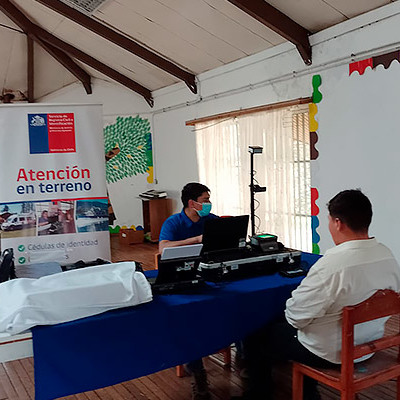 Operativo con sentido social en residencias de Chillán
