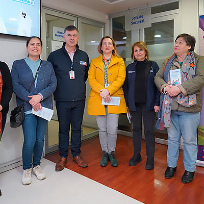 Programa familias de acogida será difundido en pantallas de chile atiende de Biobío