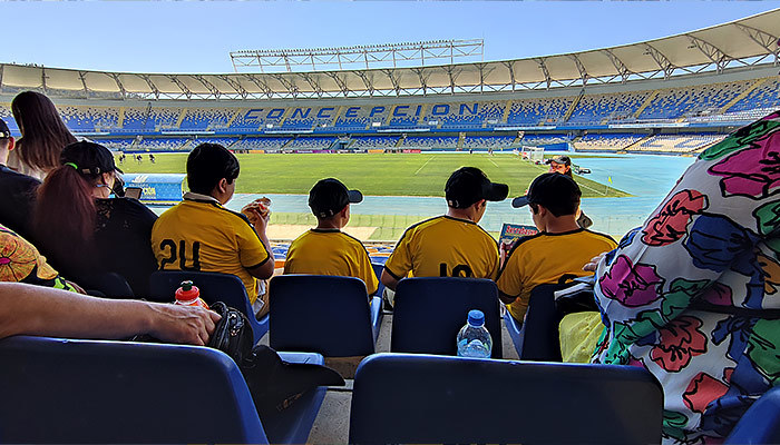 “Vamos al Estadio” formó como hinchas a niños de mejor niñez Biobío