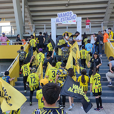 “Vamos al Estadio” formó como hinchas a niños de mejor niñez Biobío