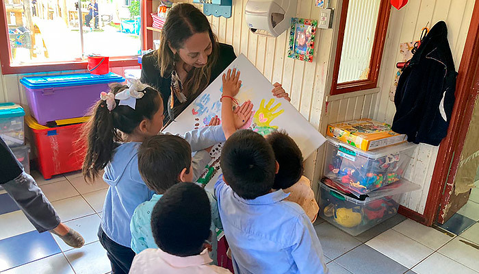 Directora nacional visitó región de Los Lagos con abultada agenda de actividades