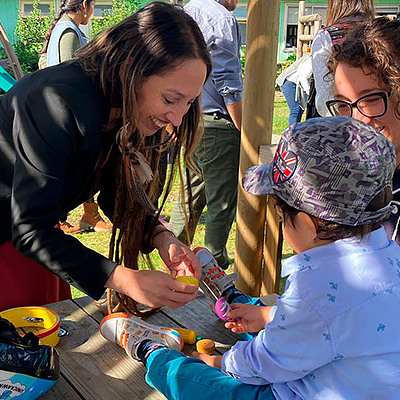 Directora nacional visitó región de Los Lagos con abultada agenda de actividades