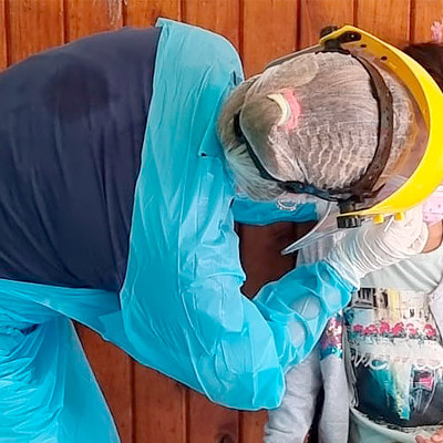 Mejor Niñez Biobío realiza operativo preventivo de Covid-19 en residencias del Gran Concepción
