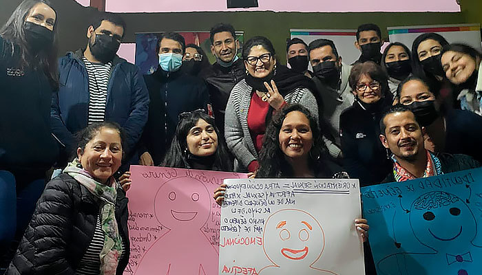 Programas ambulatorios se capacitaron en sexualidades diversas y disidentes en niñez y adolescencia