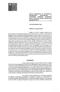 Resolución Exenta 160 del 21-03-2023 sanción a Corporación Social Y Educacional Renasci