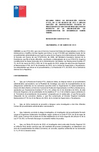 Resolución Exenta 455 del 14-03-2023 sanción a O.N.G De Desarrollo Maria Madre