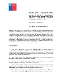 Resolución Exenta 541 del 31-03-2023 sanción a Corporación Vivo Inclusión
