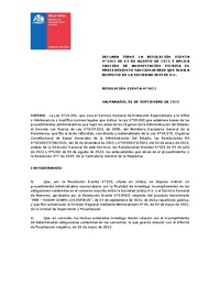 Resolución Exenta 1622 del 06-09-2023 sanción a Sociedad Juntos E.V.