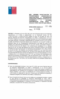 Resolución Exenta 495 del 07-06-2023 sanción a Agencia Adventista De Desarrollo Y Recursos Asistenciales (Adra Chile)