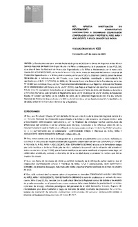 Resolución Exenta 459 del 09-03-2023 sanción a Corporación Ayuda Y Protege Al Niño, Niña Y Adolescente
