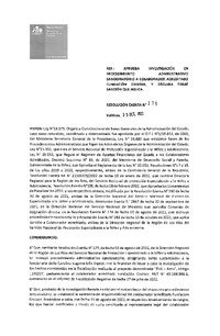 Resolución Exenta 279 del 25-10-2022 sanción a Fundacion Creeser