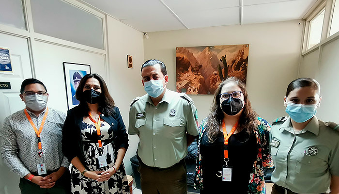 Mejor Niñez regional y Carabineros fortalecen coordinación intersectorial
