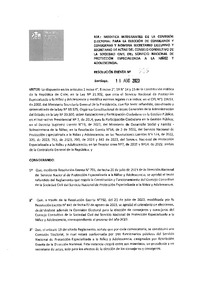 Resolución Exenta N° 909