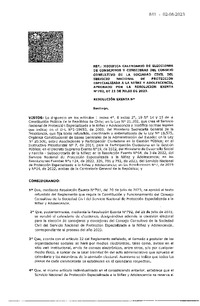 Resolución Exenta N° 841